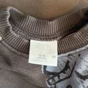 Zara Charcoal Kids Sweatshirt